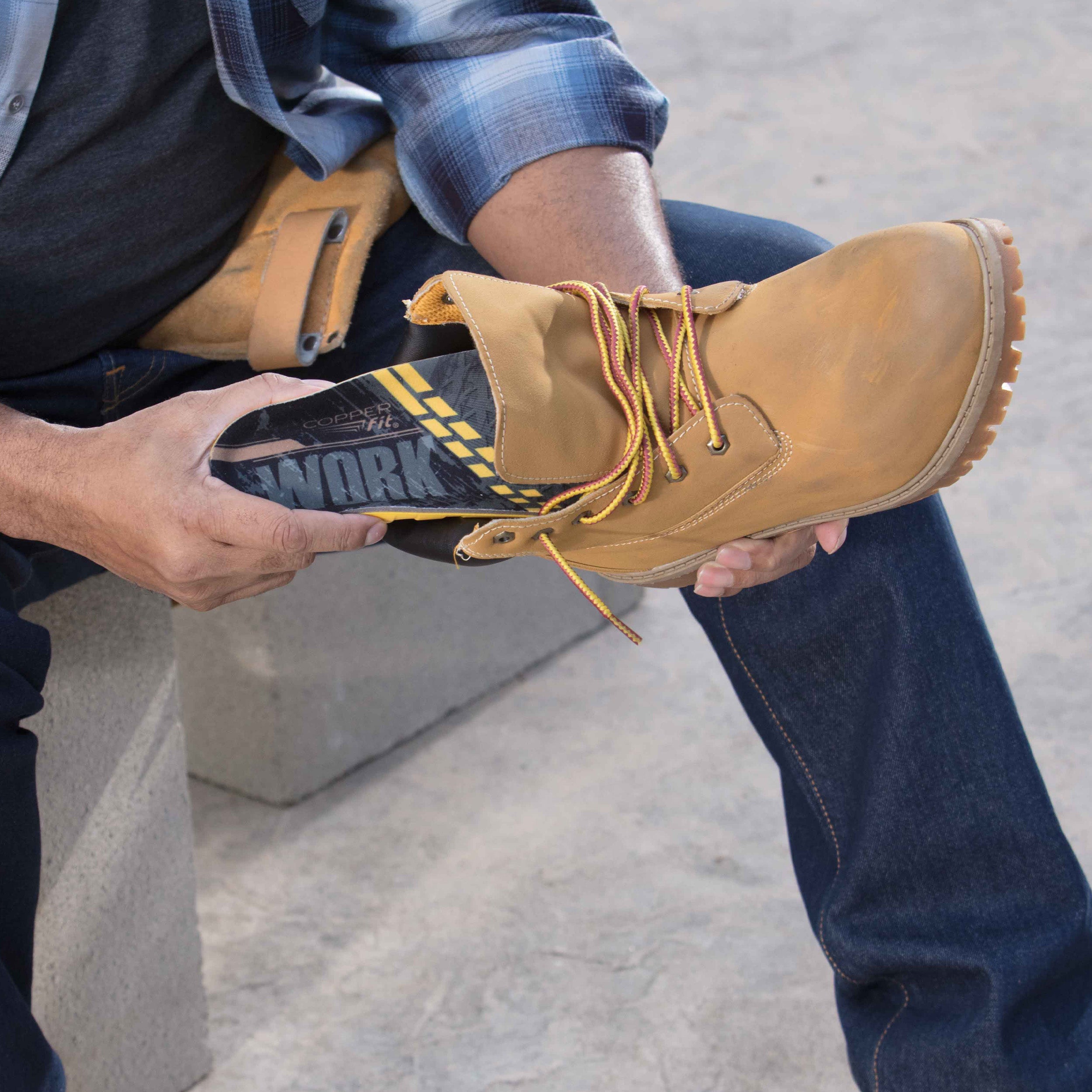 Work Gear Comfort Work Boot Insoles - Image 2